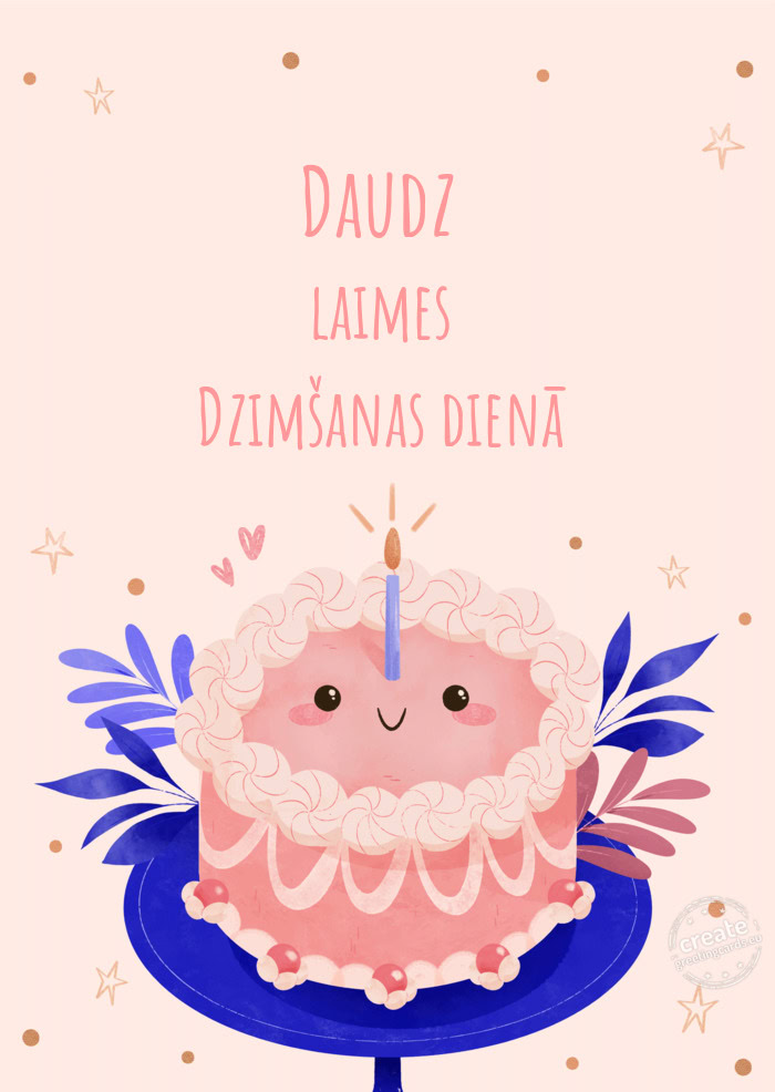 Daudz laimes Dzimšanas dienā